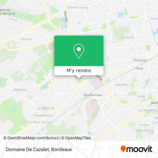 Domaine De Cazalet plan