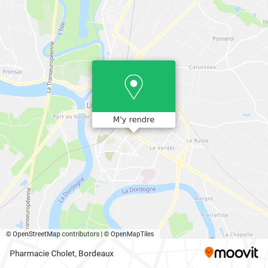 Pharmacie Cholet plan