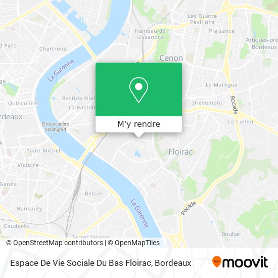Espace De Vie Sociale Du Bas Floirac plan