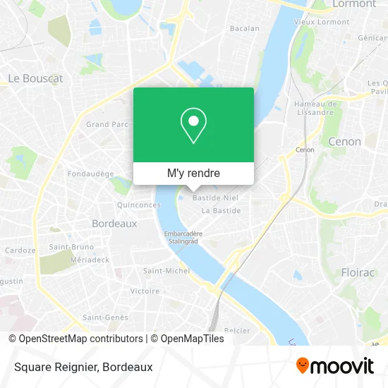 Square Reignier plan