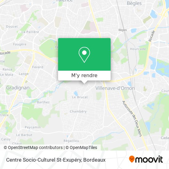 Centre Socio-Culturel St-Exupéry plan