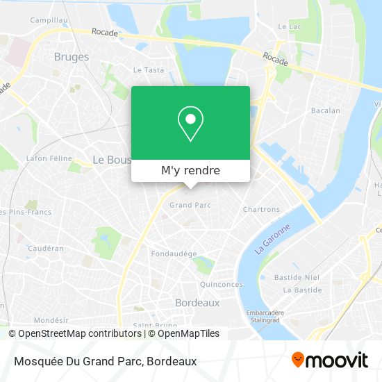 Mosquée Du Grand Parc plan