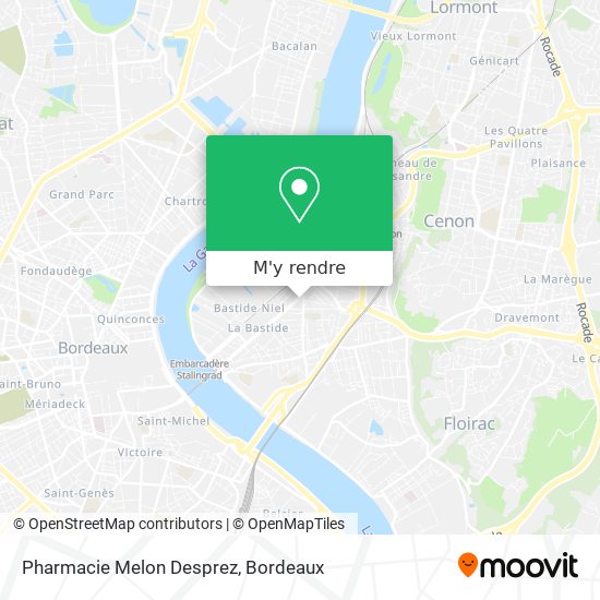 Pharmacie Melon Desprez plan