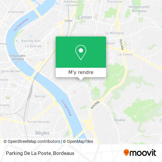 Parking De La Poste plan