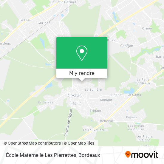 École Maternelle Les Pierrettes plan