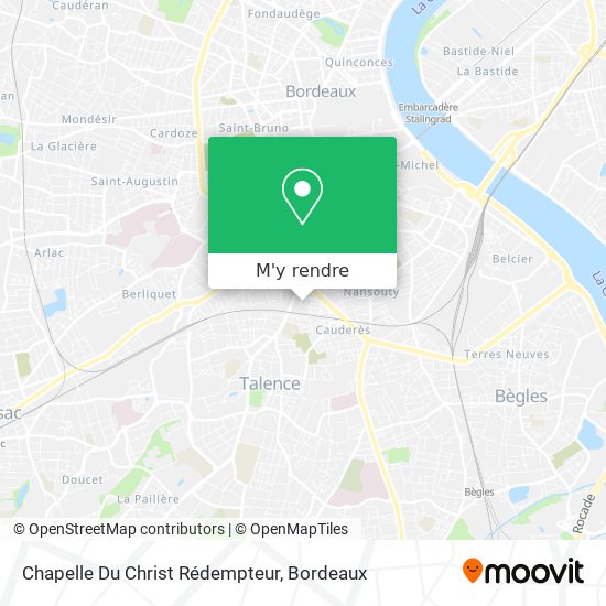 Chapelle Du Christ Rédempteur plan