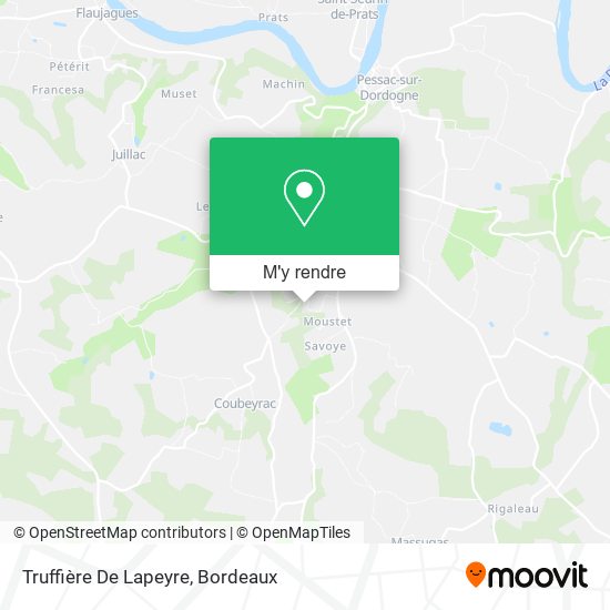 Truffière De Lapeyre plan