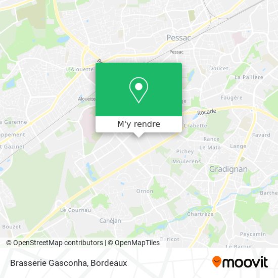 Brasserie Gasconha plan