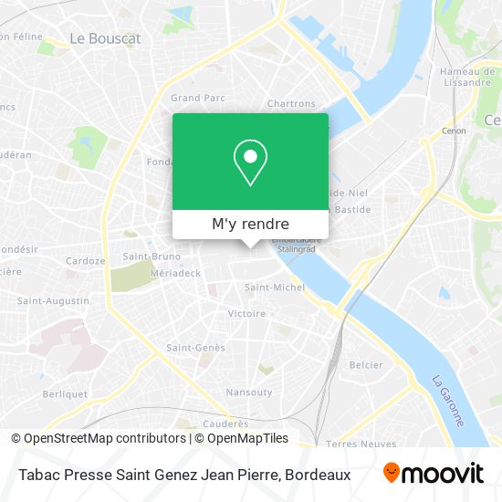 Tabac Presse Saint Genez Jean Pierre plan