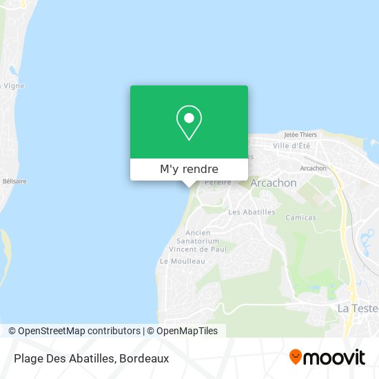 Plage Des Abatilles plan
