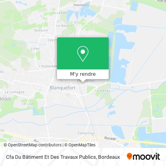Cfa Du Bâtiment Et Des Travaux Publics plan