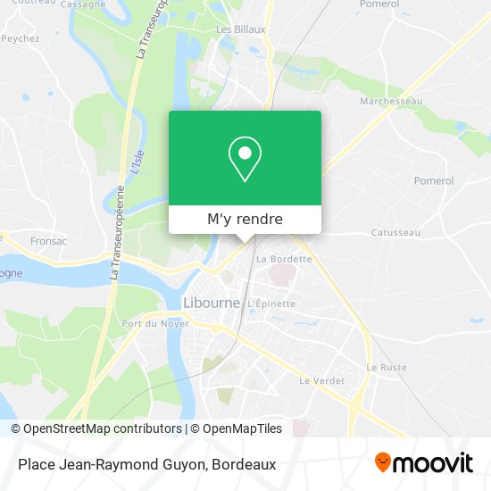 Place Jean-Raymond Guyon plan