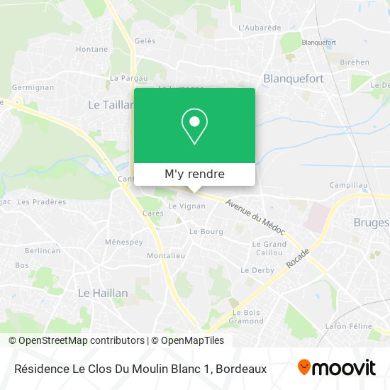 Résidence Le Clos Du Moulin Blanc 1 plan