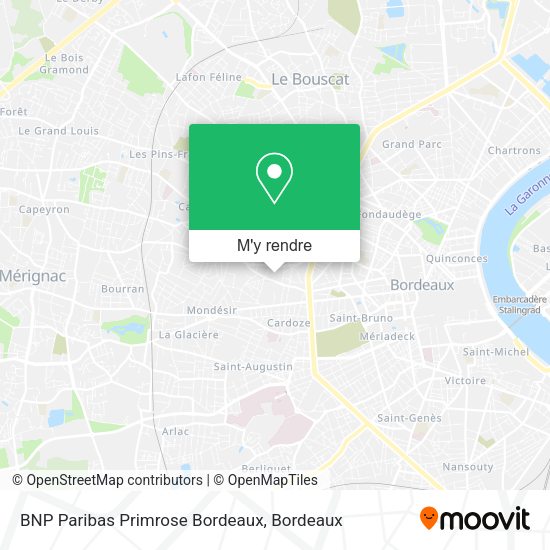 BNP Paribas Primrose Bordeaux plan