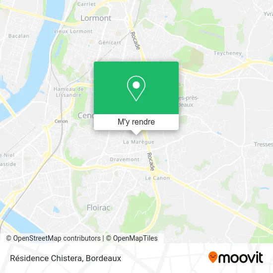 Résidence Chistera plan