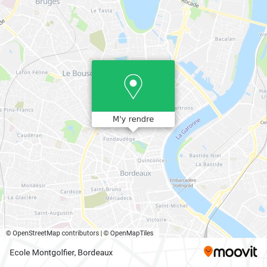 Ecole Montgolfier plan