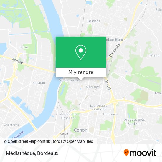 Médiathèque plan