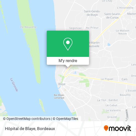 Hôpital de Blaye plan