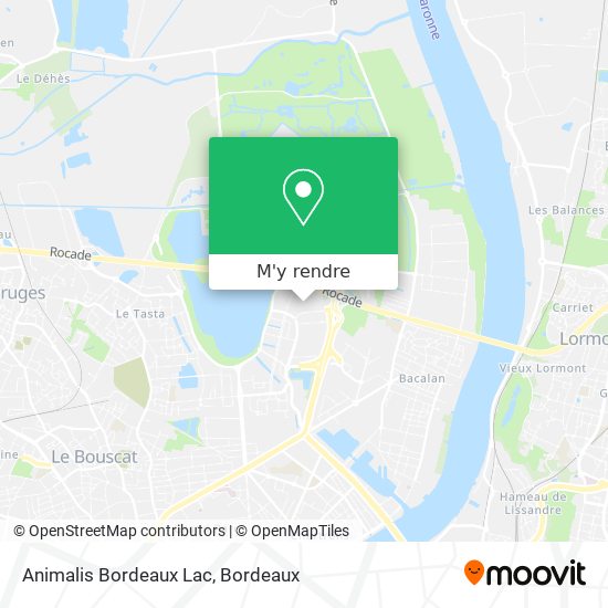 Animalis Bordeaux Lac plan