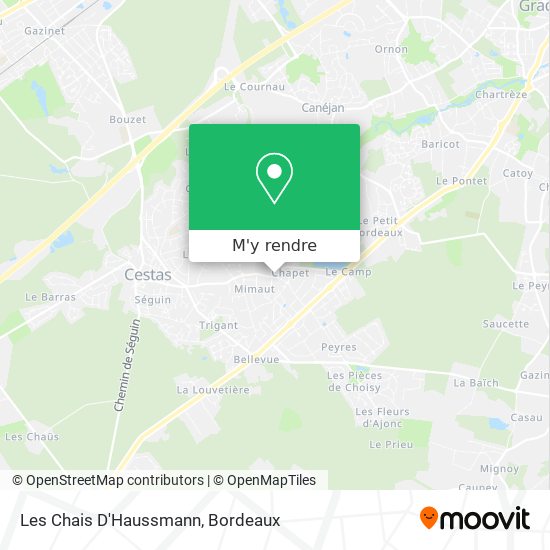 Les Chais D'Haussmann plan