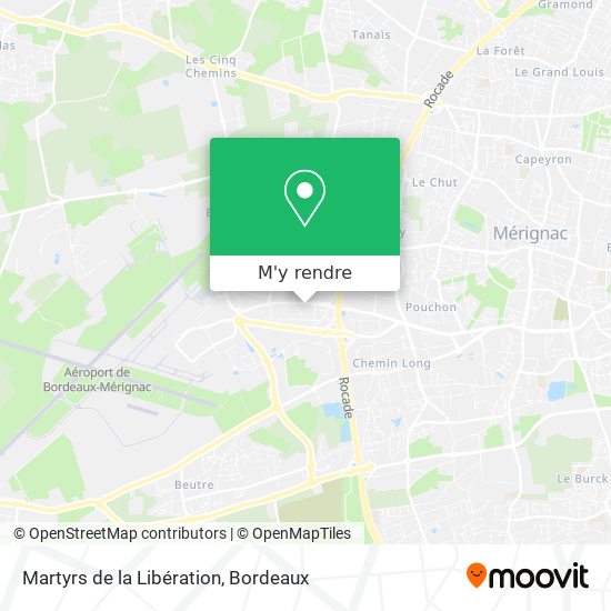 Martyrs de la Libération plan