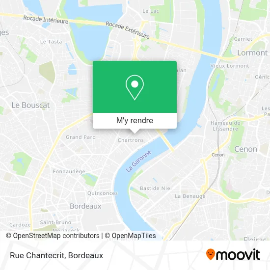 Rue Chantecrit plan