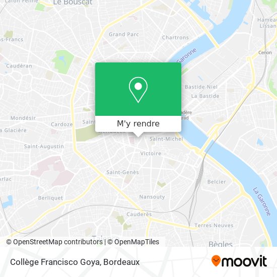 Collège Francisco Goya plan
