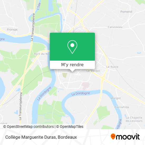 Collège Marguerite Duras plan