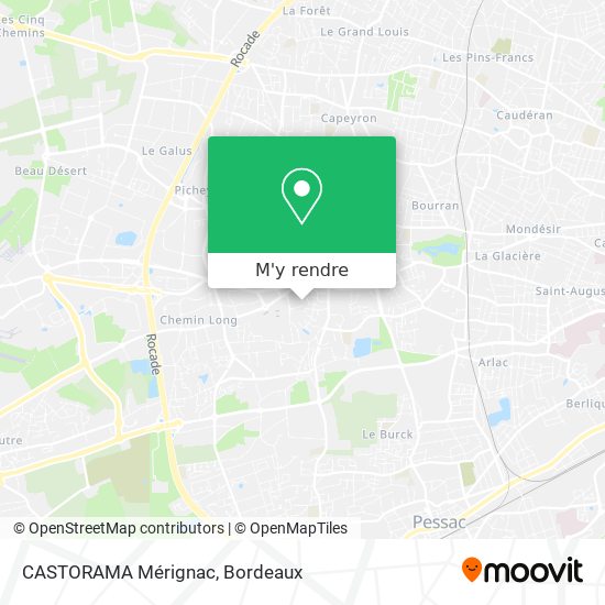 CASTORAMA Mérignac plan