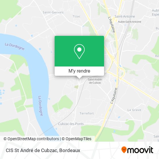 CIS St André de Cubzac plan
