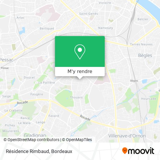 Résidence Rimbaud plan