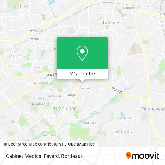 Cabinet Médical Favard plan