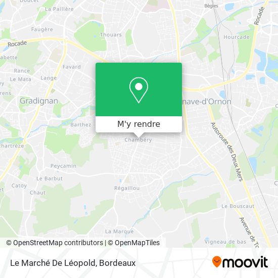 Le Marché De Léopold plan