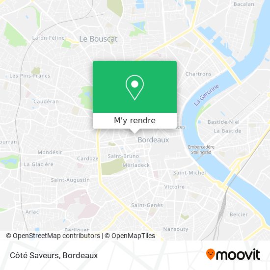 Côté Saveurs plan