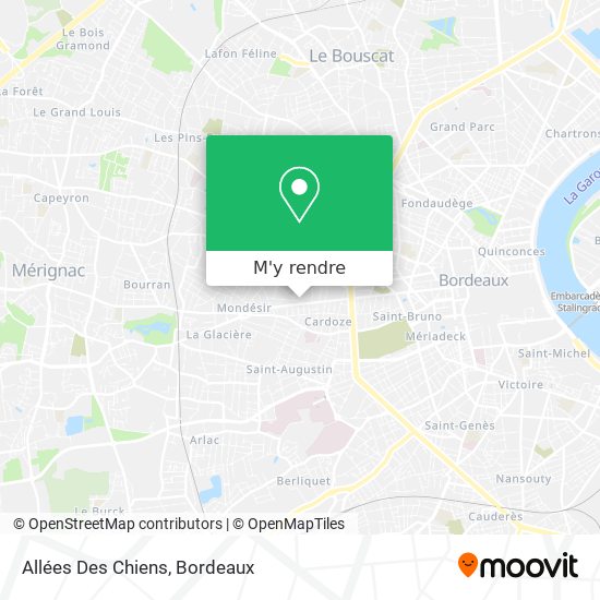 Allées Des Chiens plan