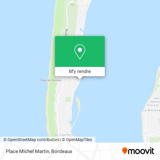 Place Michel Martin plan