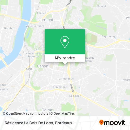 Résidence Le Bois De Loret plan