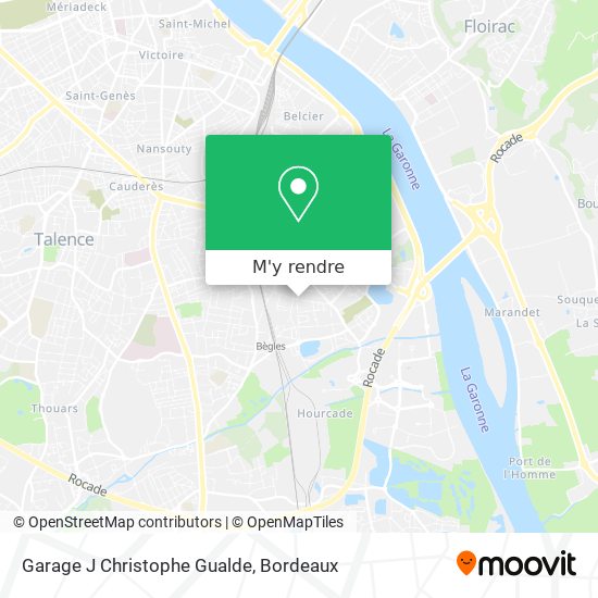 Garage J Christophe Gualde plan