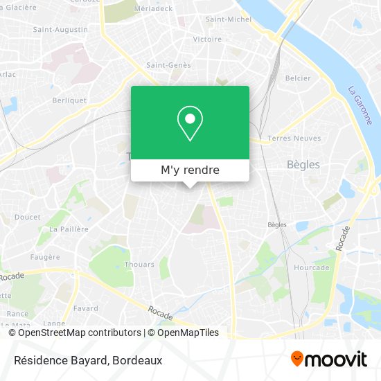 Résidence Bayard plan