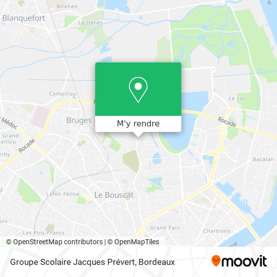 Groupe Scolaire Jacques Prévert plan