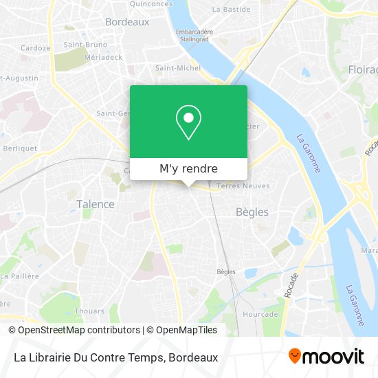 La Librairie Du Contre Temps plan