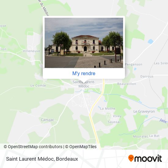 Saint Laurent Médoc plan