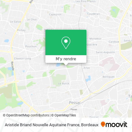 Aristide Briand Nouvelle Aquitaine France plan