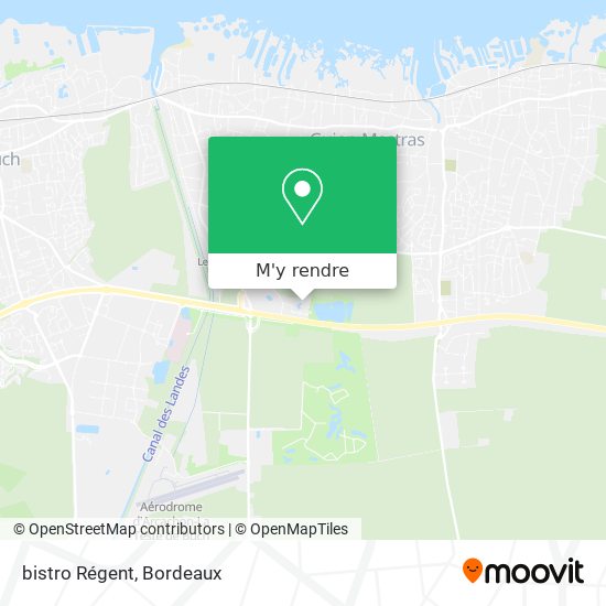 bistro Régent plan