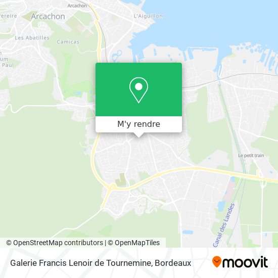 Galerie Francis Lenoir de Tournemine plan