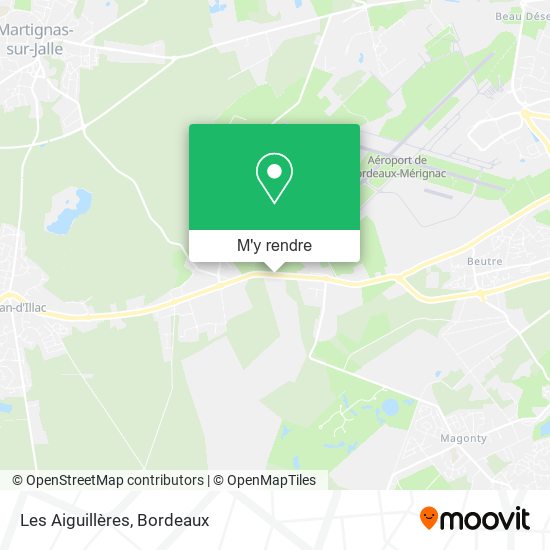 Les Aiguillères plan