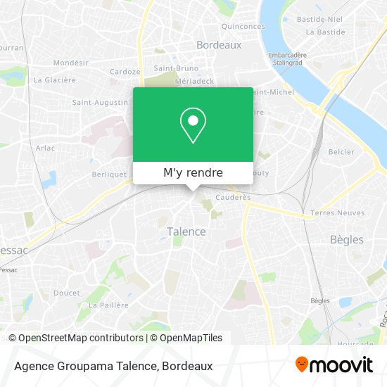 Agence Groupama Talence plan