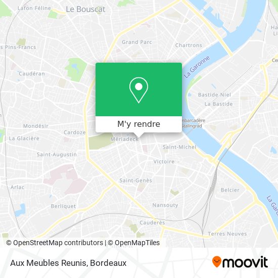 Aux Meubles Reunis plan