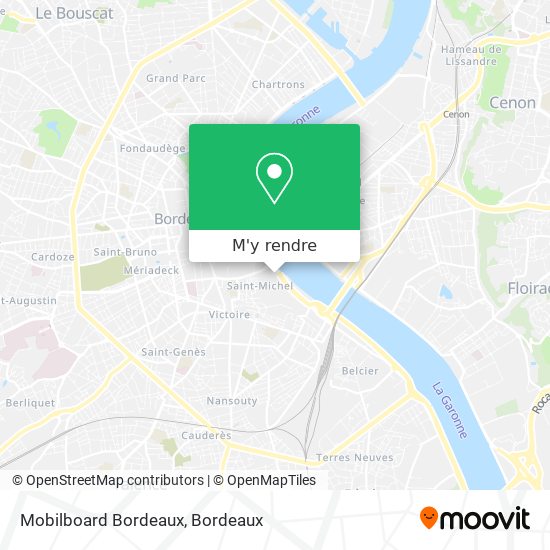 Mobilboard Bordeaux plan