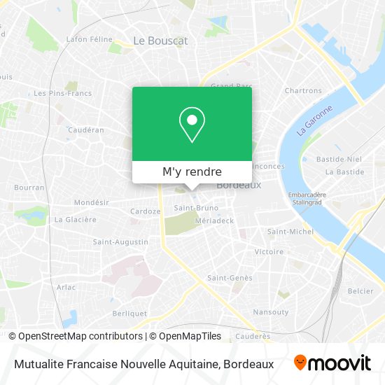 Mutualite Francaise Nouvelle Aquitaine plan
